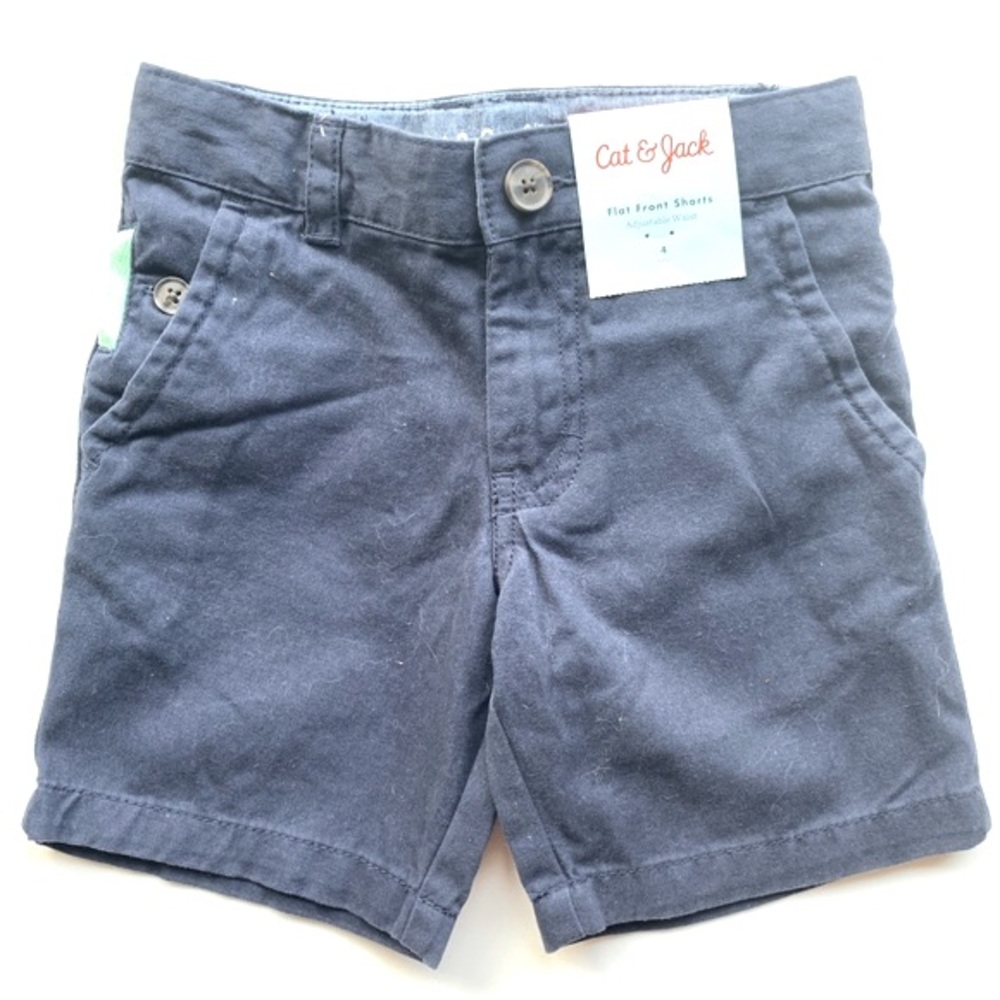 Uniform School Shorts Adjustable Waist 4 NWT Blue